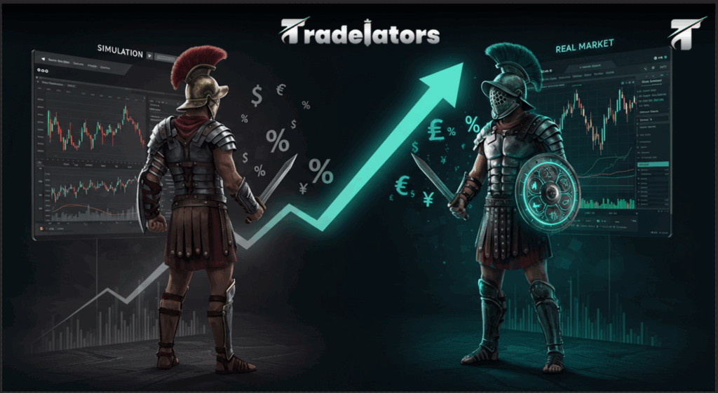 من المحاكاة إلى الأرباح: منصة Tradeiators بوابة احتراف التداول