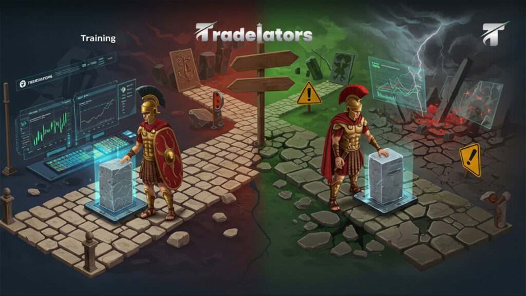 large why tradeiators before live account