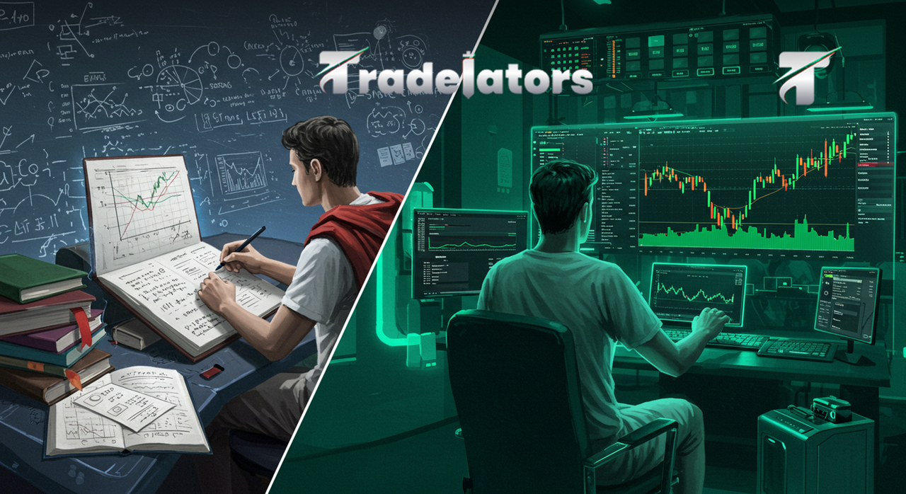 홈 4 large experiential vs theoretical learning trading