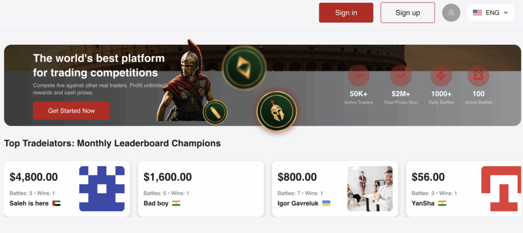 دليل المبتدئين إلى مسابقات التداول